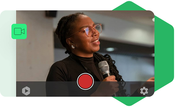 Live streaming UI placeholder